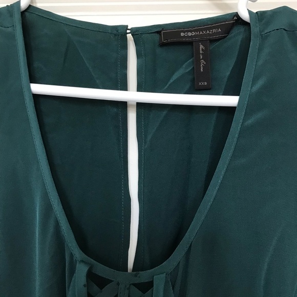 BCBGMAXAZRIA fringe romper xxs - Picture 4 of 5